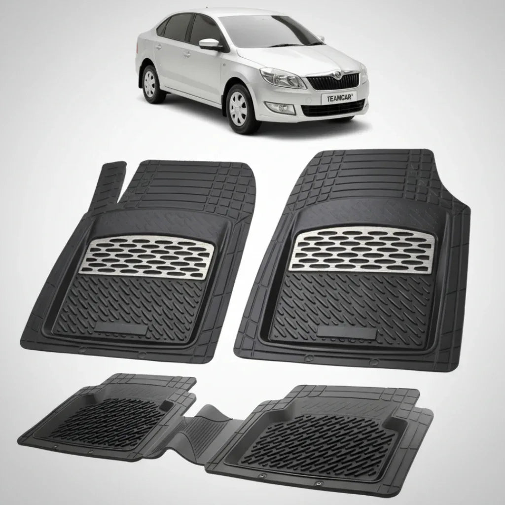 Covorașe Skoda Rapid I 2012-2019 | Silver Edition – TeamCar®