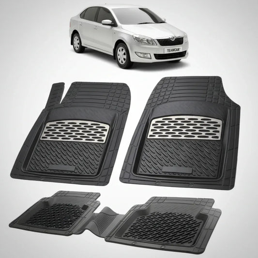 Covorașe Skoda Rapid I 2012-2019 | Silver Edition – TeamCar®