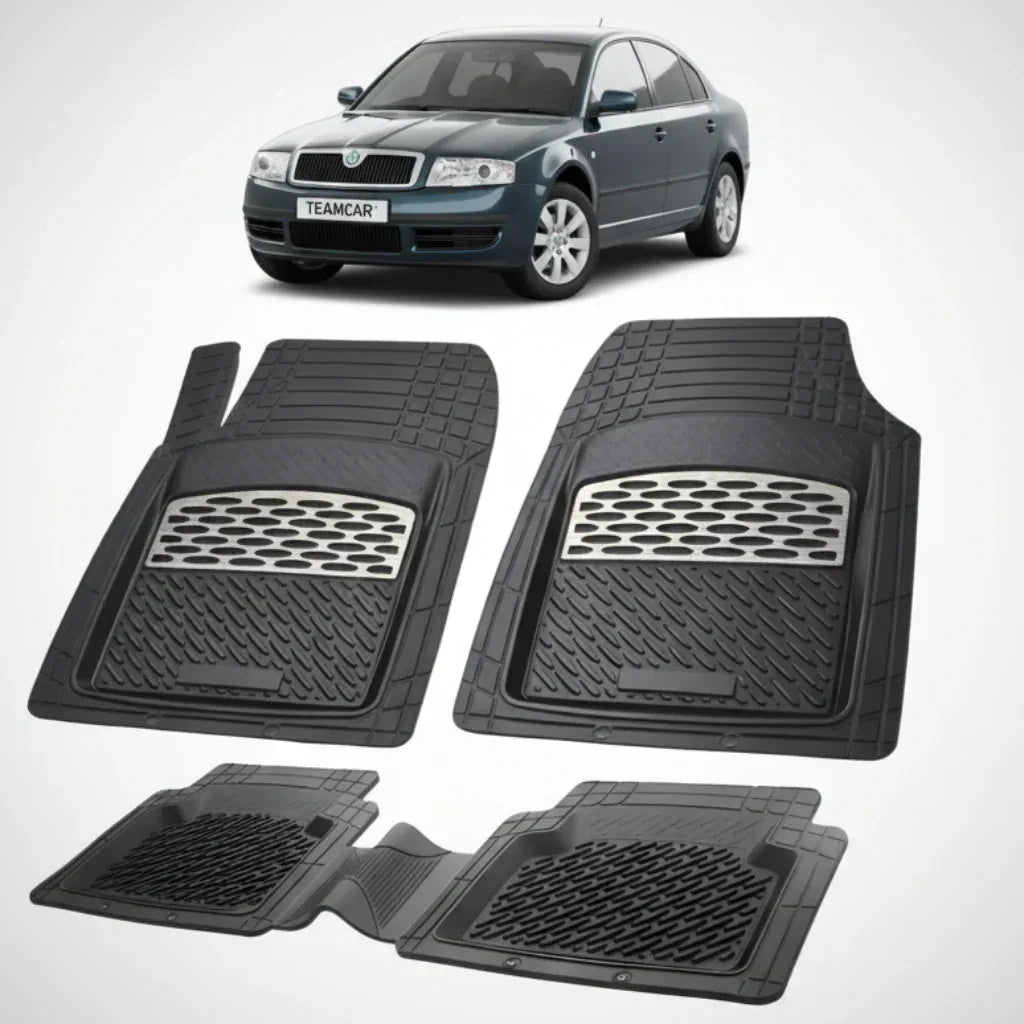 Covorașe Skoda Superb I 2001-2008 | Silver Edition – TeamCar®