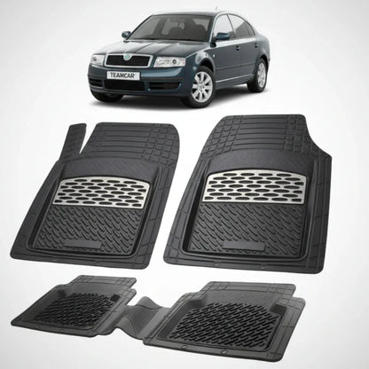Covorașe Skoda Superb I 2001-2008 | Silver Edition – TeamCar®