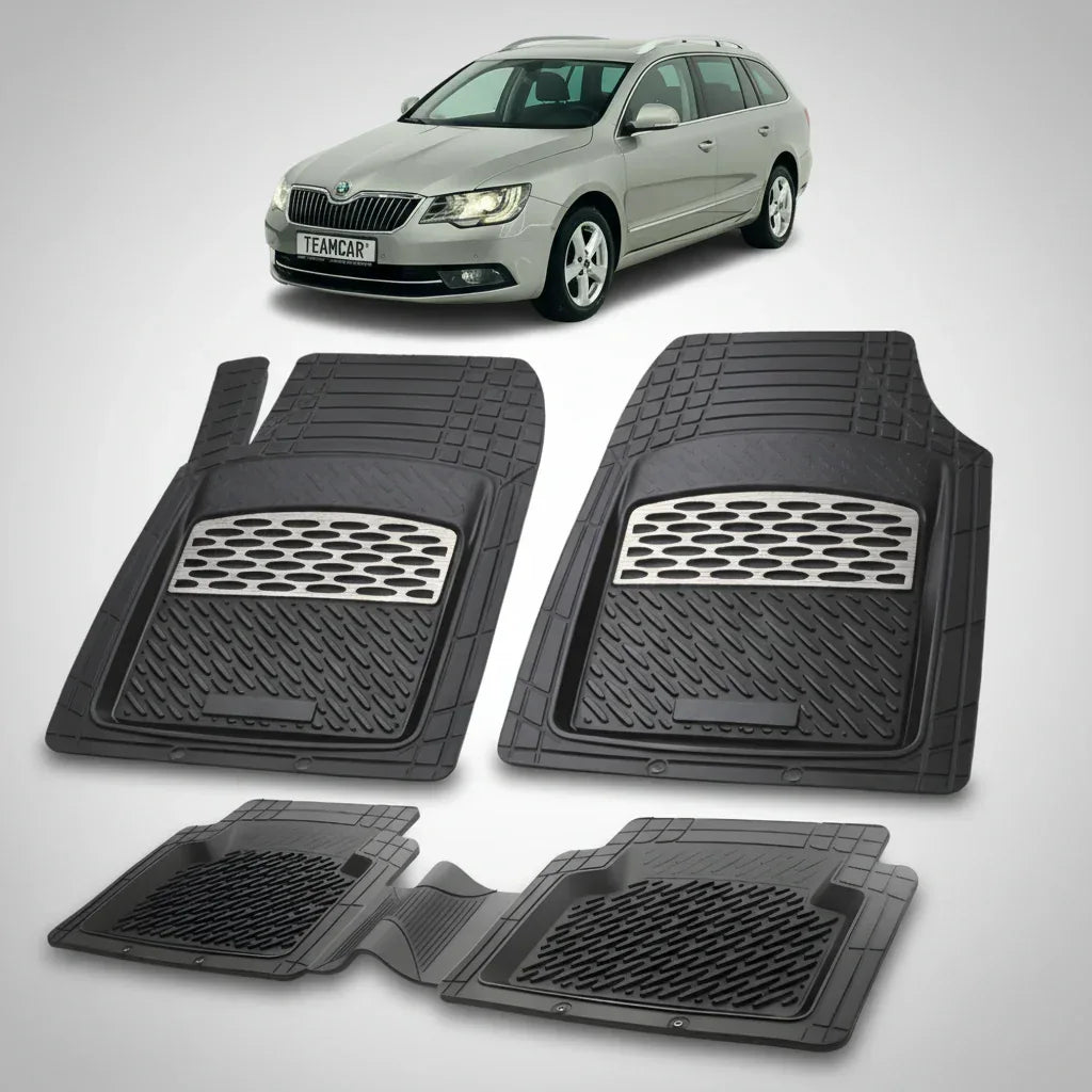 Covorașe Skoda Superb II Combi 2013-2015 | Silver Edition – TeamCar®