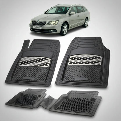 Covorașe Skoda Superb II Combi 2013-2015 | Silver Edition – TeamCar®