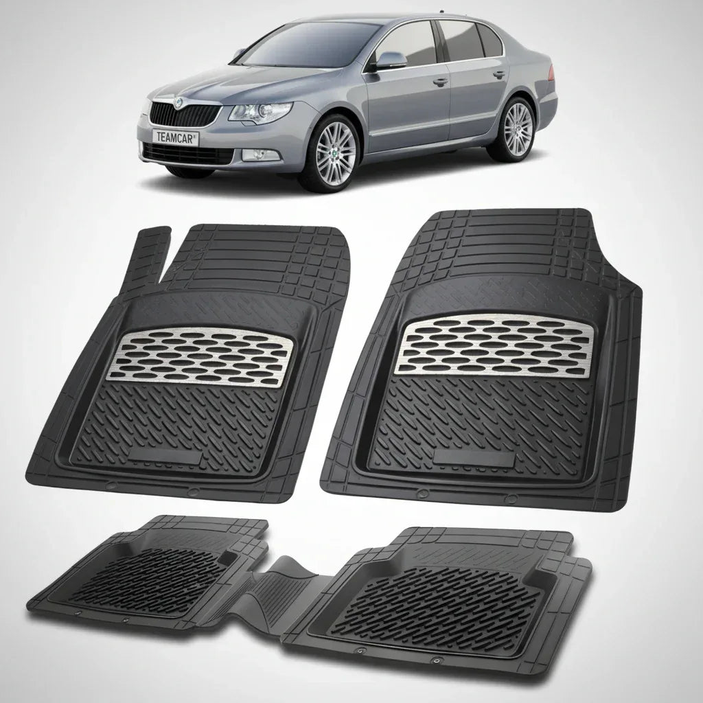 Covorașe Skoda Superb II 2008-2015 | Silver Edition – TeamCar®
