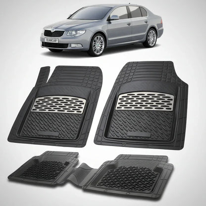 Covorașe Skoda Superb II 2008-2015 | Silver Edition – TeamCar®