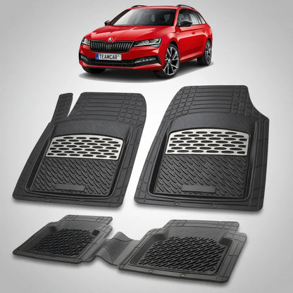 Covorașe Skoda Superb III Combi Facelift 2019-2024 | Silver Edition – TeamCar®