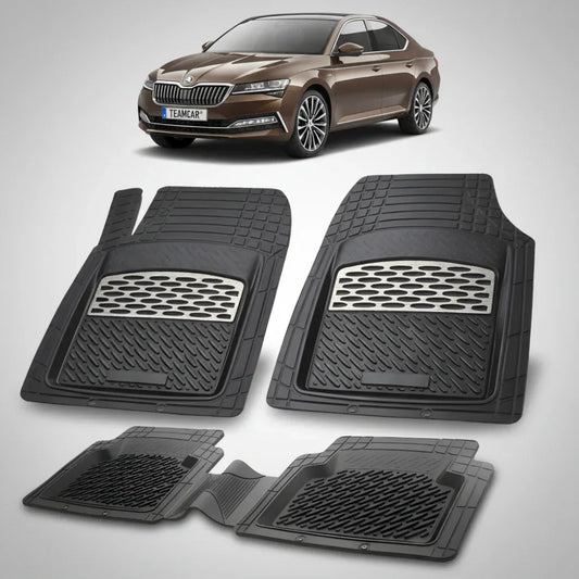 Covorașe Skoda Superb III Liftback Facelift 2019-2024 | Silver Edition – TeamCar®