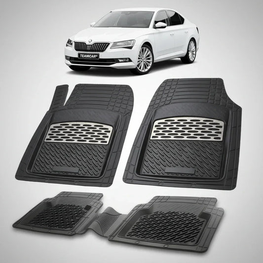 Covorașe Skoda Superb III 2015-2023 | Silver Edition – TeamCar®