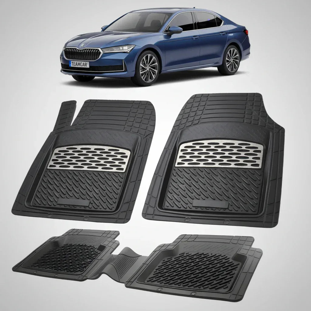 Covorașe Skoda Superb IV 2023+ | Silver Edition – TeamCar®
