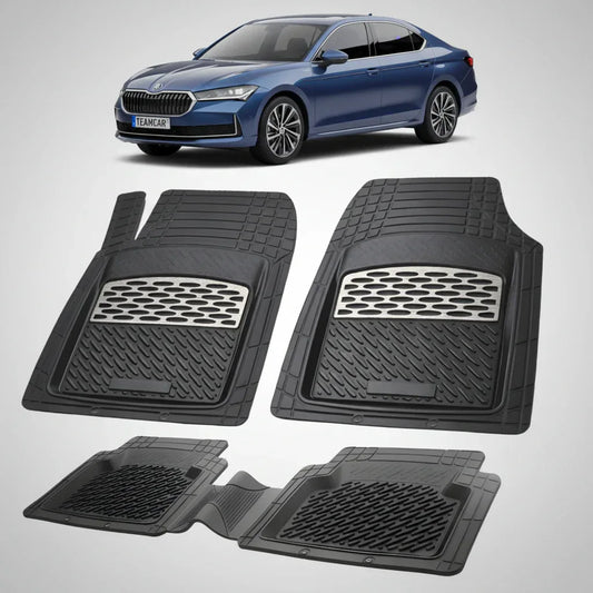 Covorașe Skoda Superb IV 2023+ | Silver Edition – TeamCar®