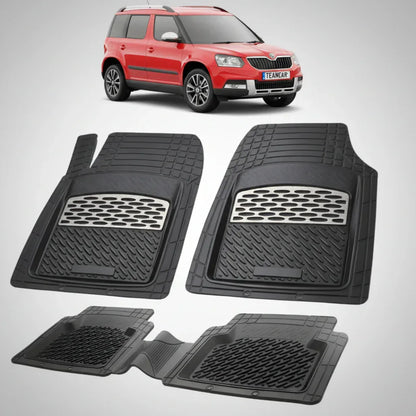 Covorase Skoda Yeti I Compatibile 2009-2017 | Silver