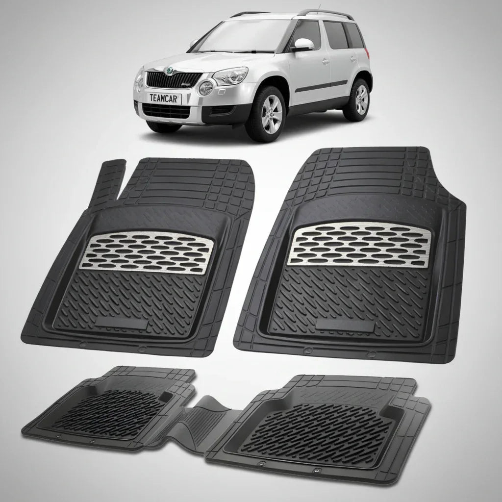 Covorase Skoda Yeti I Compatibile 2009-2013 | Silver