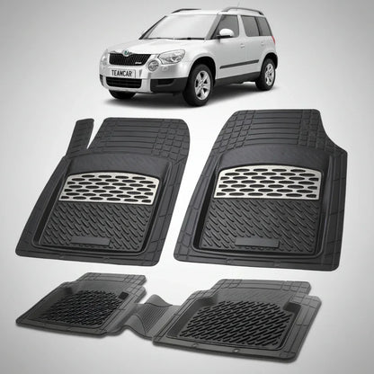 Covorase Skoda Yeti I Compatibile 2009-2013 | Silver