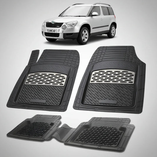 Covorase Skoda Yeti I Compatibile 2009-2013 | Silver