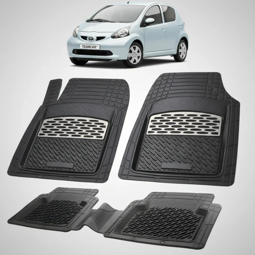 Covorase Toyota Aygo AB10 Compatibile Hatchback 2005-2008 | Silver