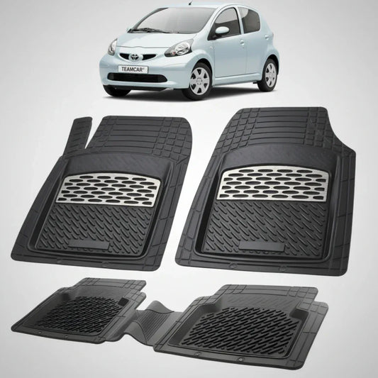 Covorase Toyota Aygo AB10 Compatibile Hatchback 2005-2008 | Silver