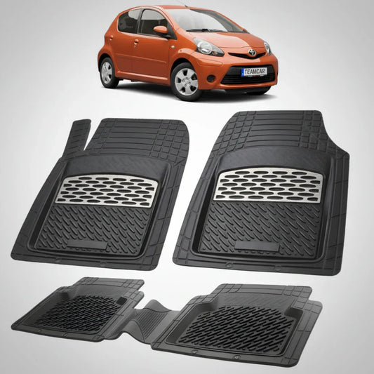 Covorase Toyota Aygo AB10 Compatibile Hatchback 2012-2014 | Silver