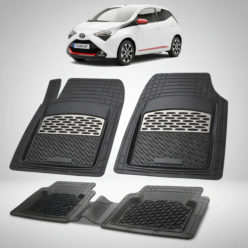 Covorase Toyota Aygo AB40 Compatibile Hatchback 2018-2021 | Silver