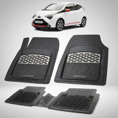 Covorase Toyota Aygo AB40 Compatibile Hatchback 2018-2021 | Silver
