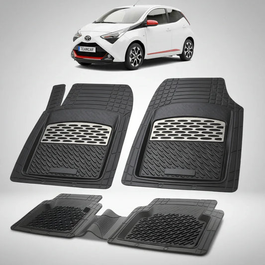 Covorase Toyota Aygo AB40 Compatibile Hatchback 2018-2021 | Silver