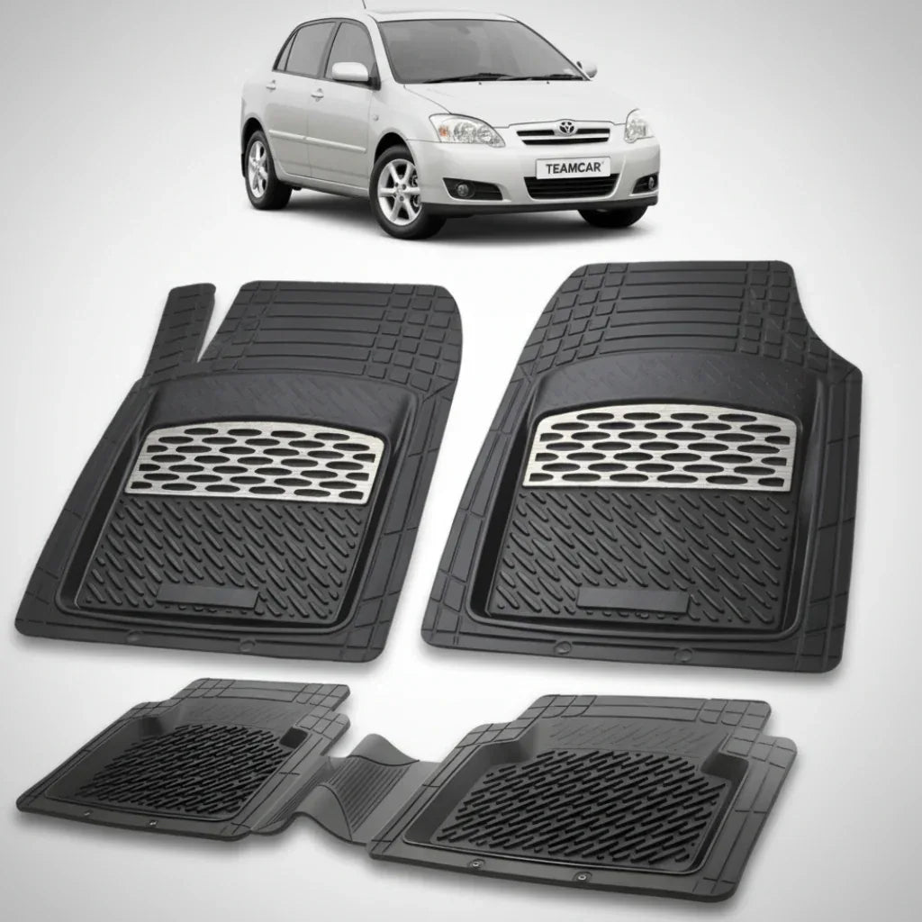 Covorase Toyota Corolla E120 Compatibile Hatchback 2004-2007 | Silver