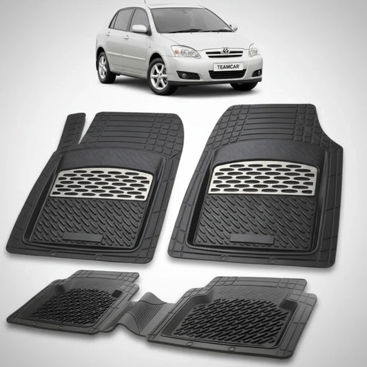Covorase Toyota Corolla E120 Compatibile Hatchback 2004-2007 | Silver