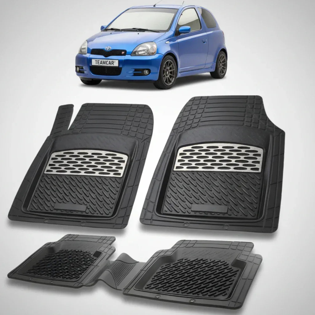 Covorase Toyota Yaris XP10 Hatchback Compatibile 2000-2003 | Silver