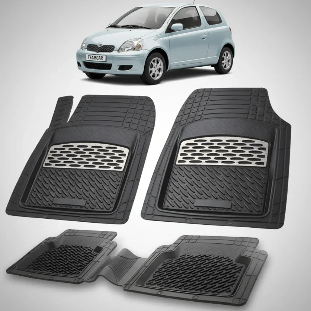 Covorase Toyota Yaris XP10 Hatchback Compatibile 2003-2005 | Silver
