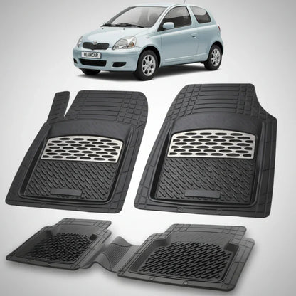 Covorase Toyota Yaris XP10 Hatchback Compatibile 2003-2005 | Silver