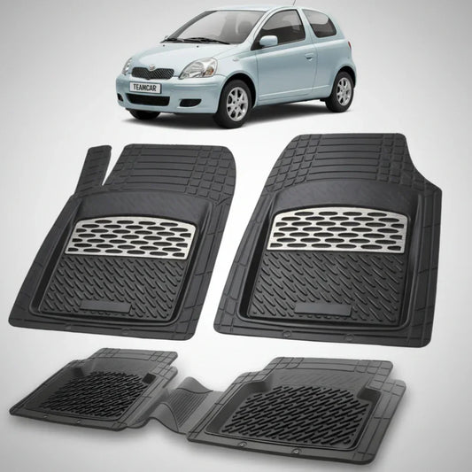 Covorase Toyota Yaris XP10 Hatchback Compatibile 2003-2005 | Silver