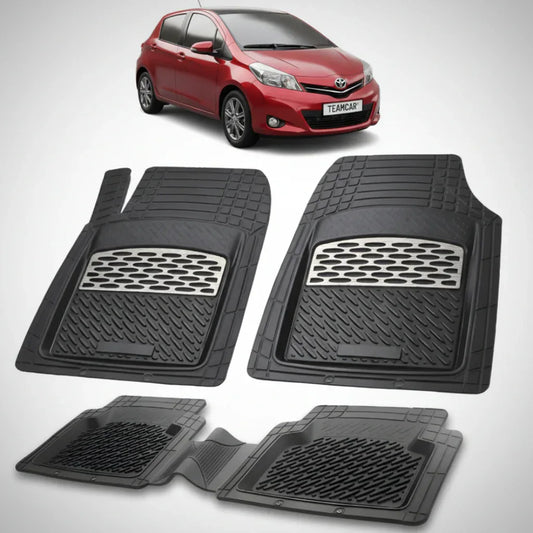 Covorase Toyota Yaris XP130 Hatchback Compatibile 2011-2014 | Silver