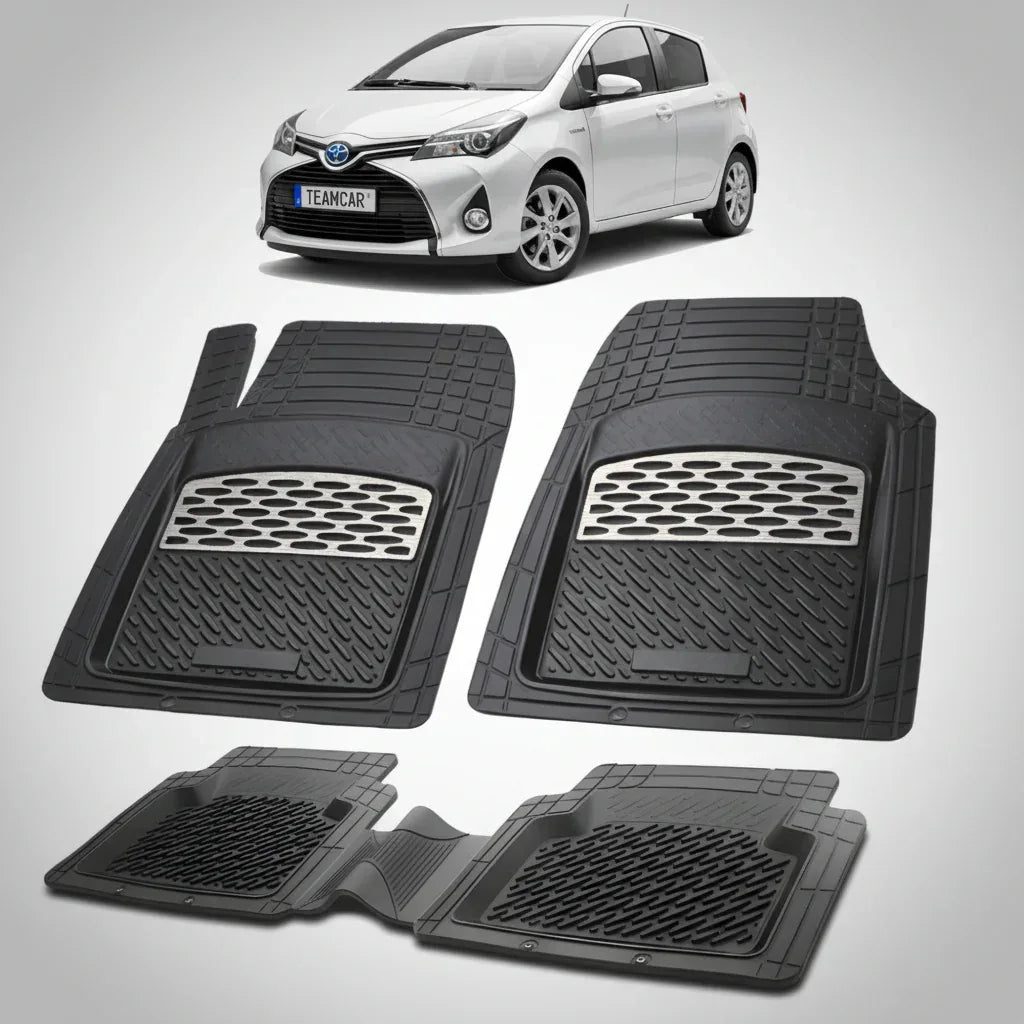 Covorase Toyota Yaris XP130 Hatchback Compatibile 2014-2017 | Silver