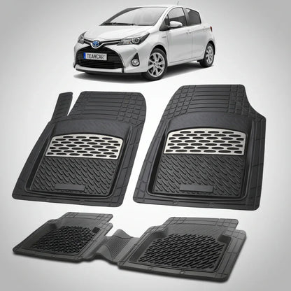 Covorase Toyota Yaris XP130 Hatchback Compatibile 2014-2017 | Silver