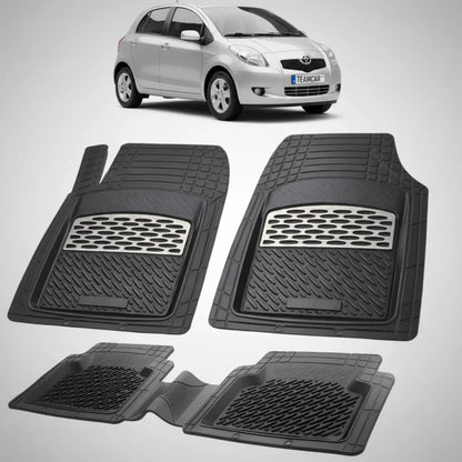 Covorase Toyota Yaris XP90 Hatchback Compatibile 2005-2009 | Silver