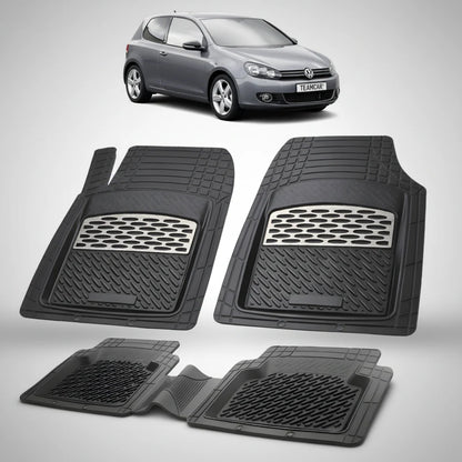 Covorase Volkswagen Golf 6 Hatchback 3 Usi Compatibile 2008-2013 | Silver