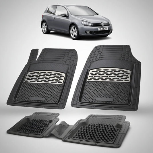Covorase Volkswagen Golf 6 Hatchback 3 Usi Compatibile 2008-2013 | Silver
