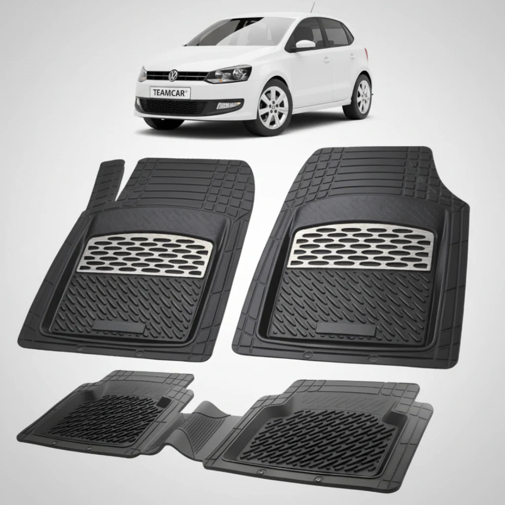 Covorase Volkswagen Polo Mk5 6R 6C Hatchback 5 Usi Compatibile 2009-2017 | Silver