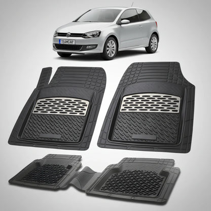 Covorase Volkswagen Polo Mk5 6R 6C Hatchback 3 Usi Compatibile 2009-2017 | Silver