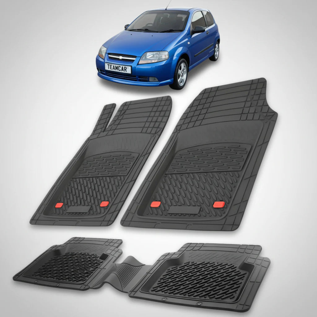 Covorase Chevrolet Kalos Hatchback Compatibile 2005-2008 | Black