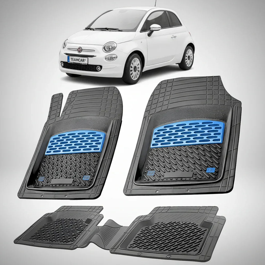 Covorase Fiat 500 Hatchback Facelift Compatibile 2015-2024 | Blue