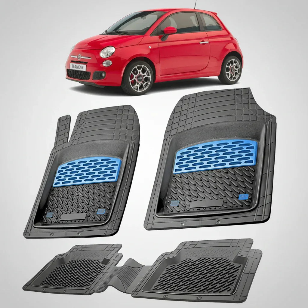 Covorase Fiat 500 Hatchback Compatibile 2007-2015 | Blue