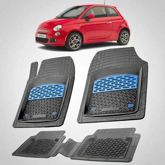 Covorase Fiat 500 Hatchback Compatibile 2007-2015 | Blue