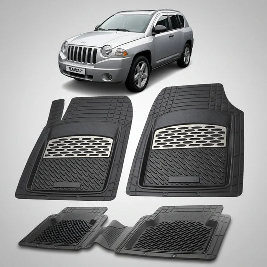 Covorase Jeep Compass MK Compatibile 2007-2016 | Silver