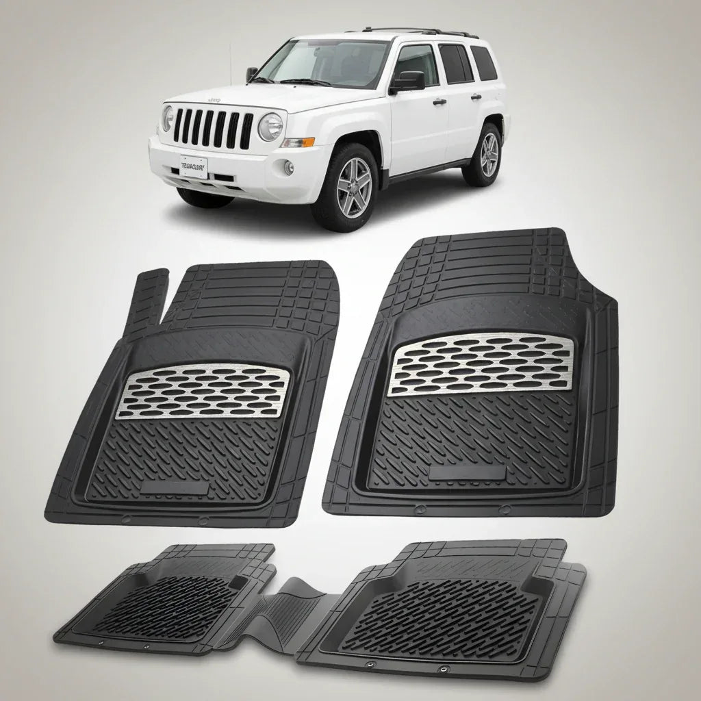 Covorase Jeep Patriot MK Compatibile 2007-2017 | Silver