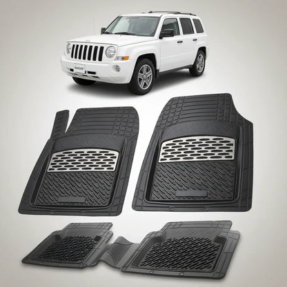 Covorase Jeep Patriot MK Compatibile 2007-2017 | Silver