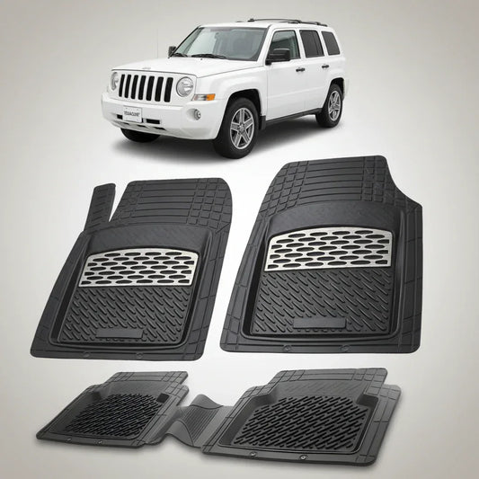 Covorase Jeep Patriot MK Compatibile 2007-2017 | Silver