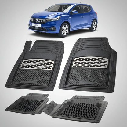 Covorașe Auto Dacia Sandero III Hatchback 2020-prezent Compatibile | Silver Edition – TeamCar®