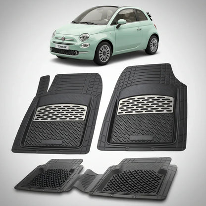 Covorase Fiat 500C (Cabrio) Compatibile 2009-2015 | Silver