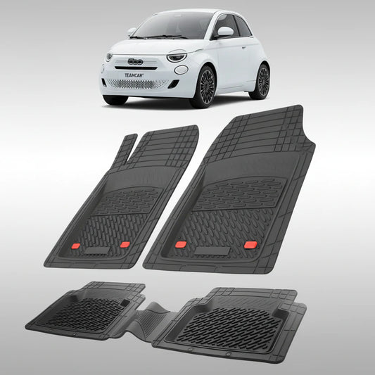 Covorase Fiat 500 Hybrid Compatibile 2020-2024 | Black