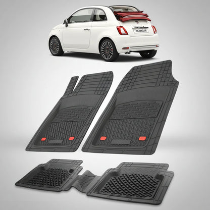 Covorase Fiat 500C (Cabrio) Facelift Compatibile 2015-2024 | Black