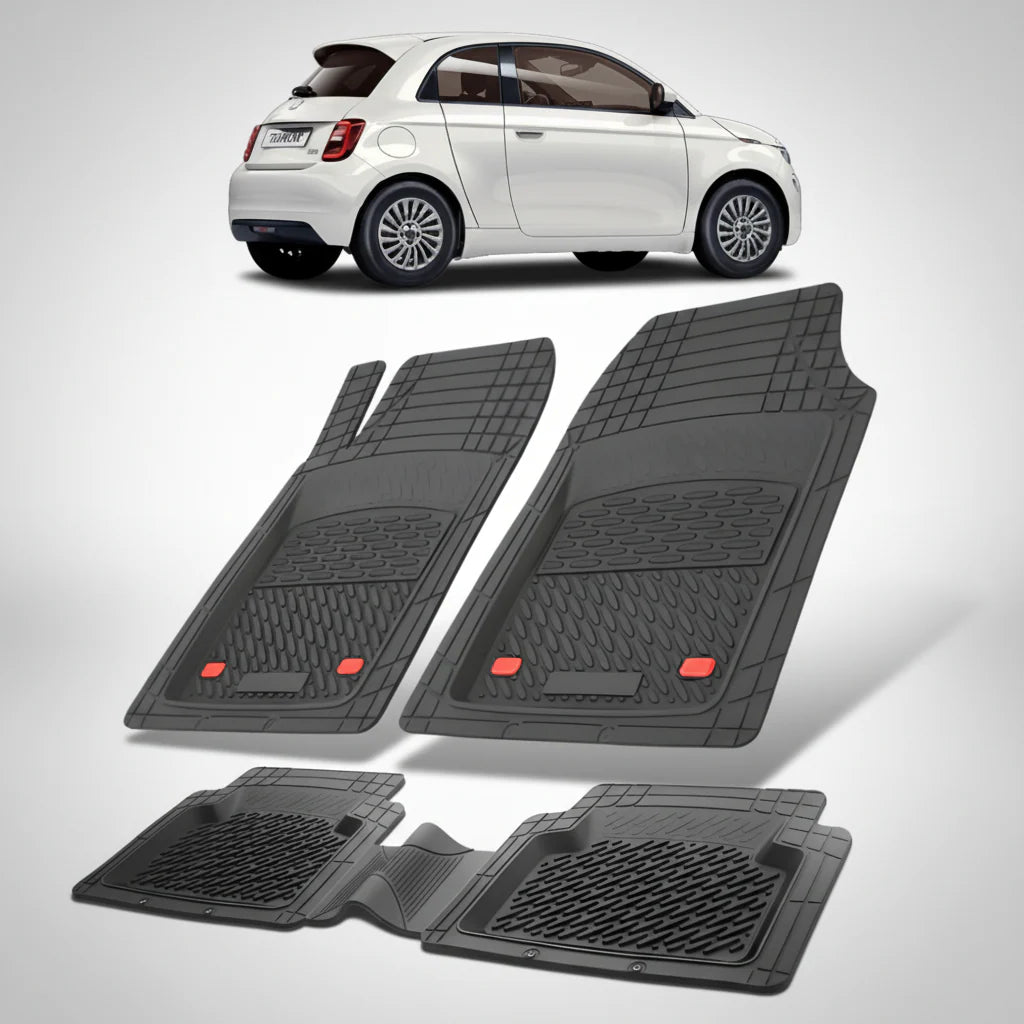 Covorase Fiat 500e 3+1 Compatibile 2020+ | Black